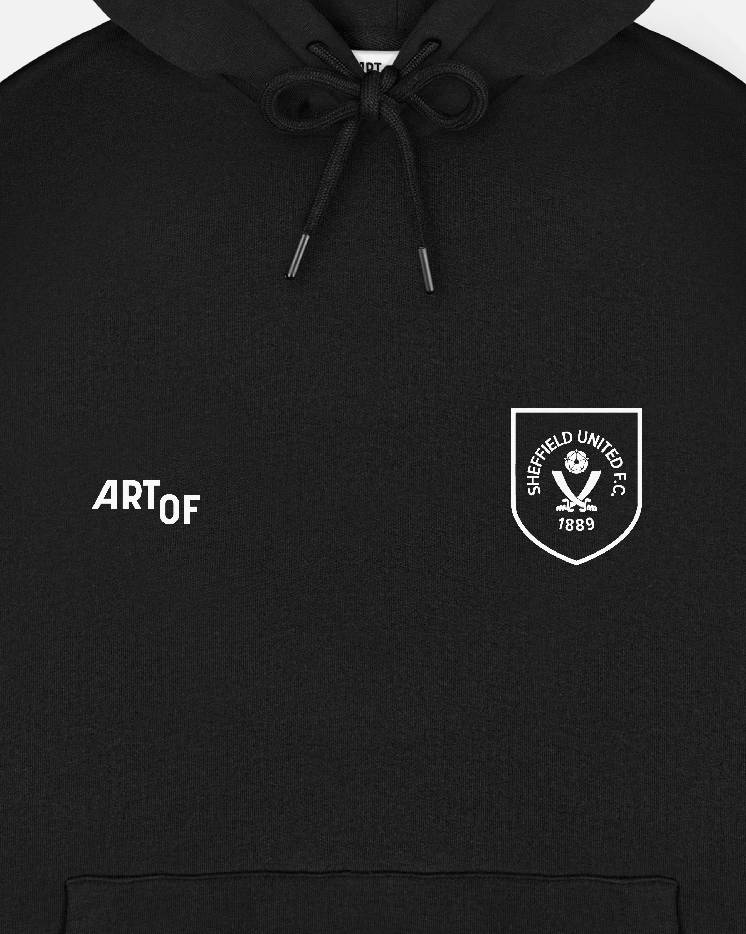 ART OF x Sheffield United Heritage Hoodie | SUFC Black Football Sweat