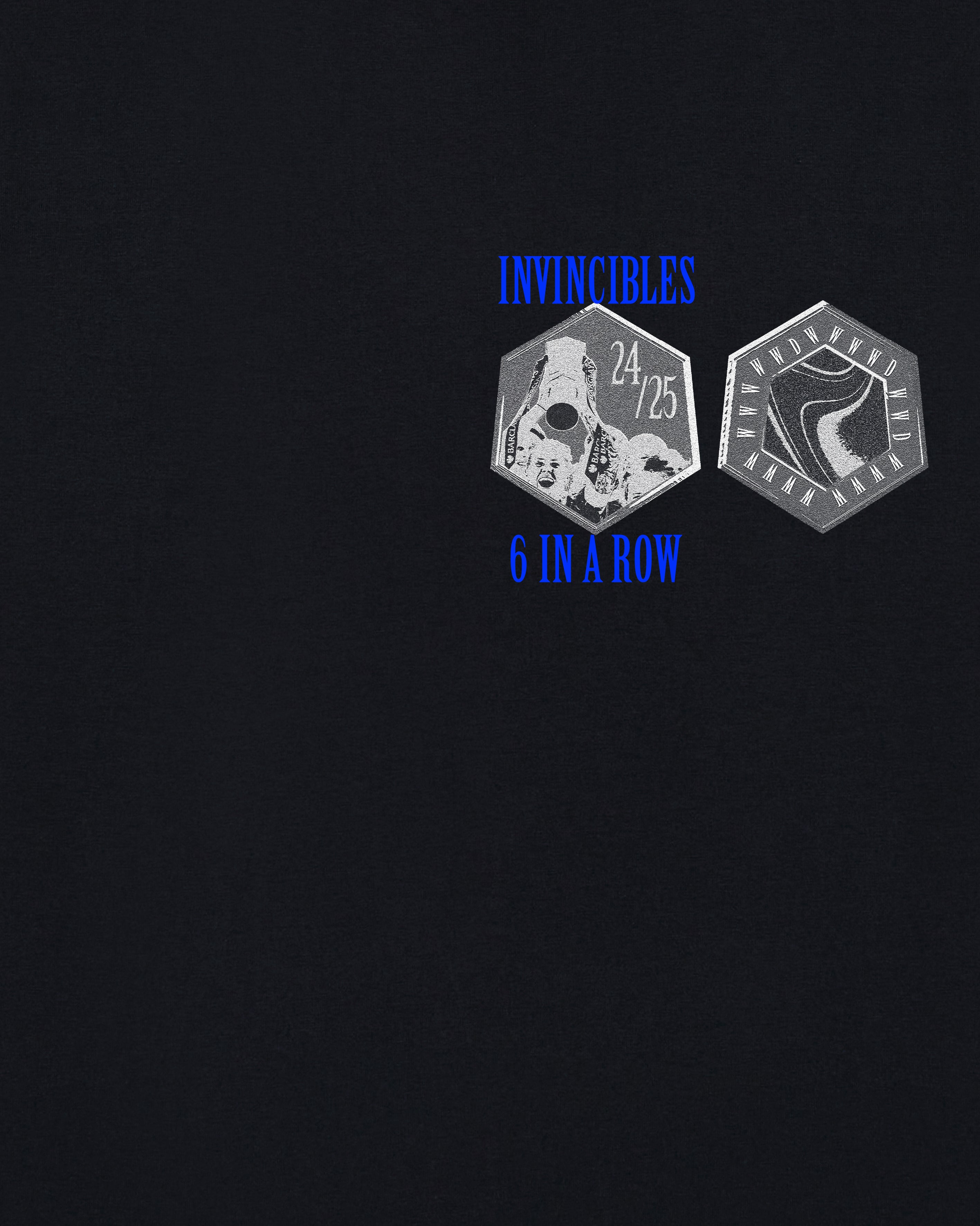 ART OF CWFC Women's Invincibles Tee | Black Graphic Football T-shirt