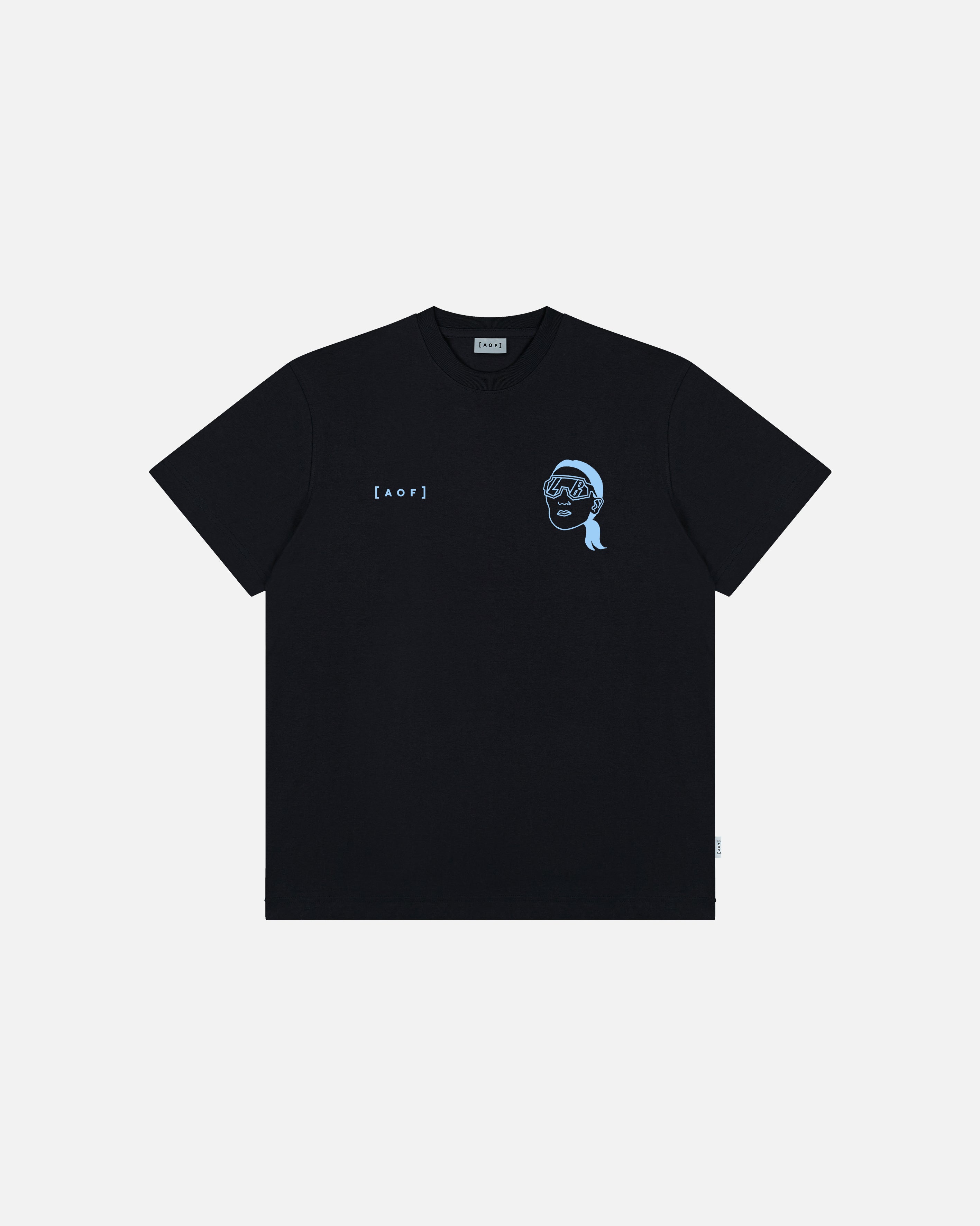 ART OF Good Times Tee | Black Graphic Women's Football T-shirt
