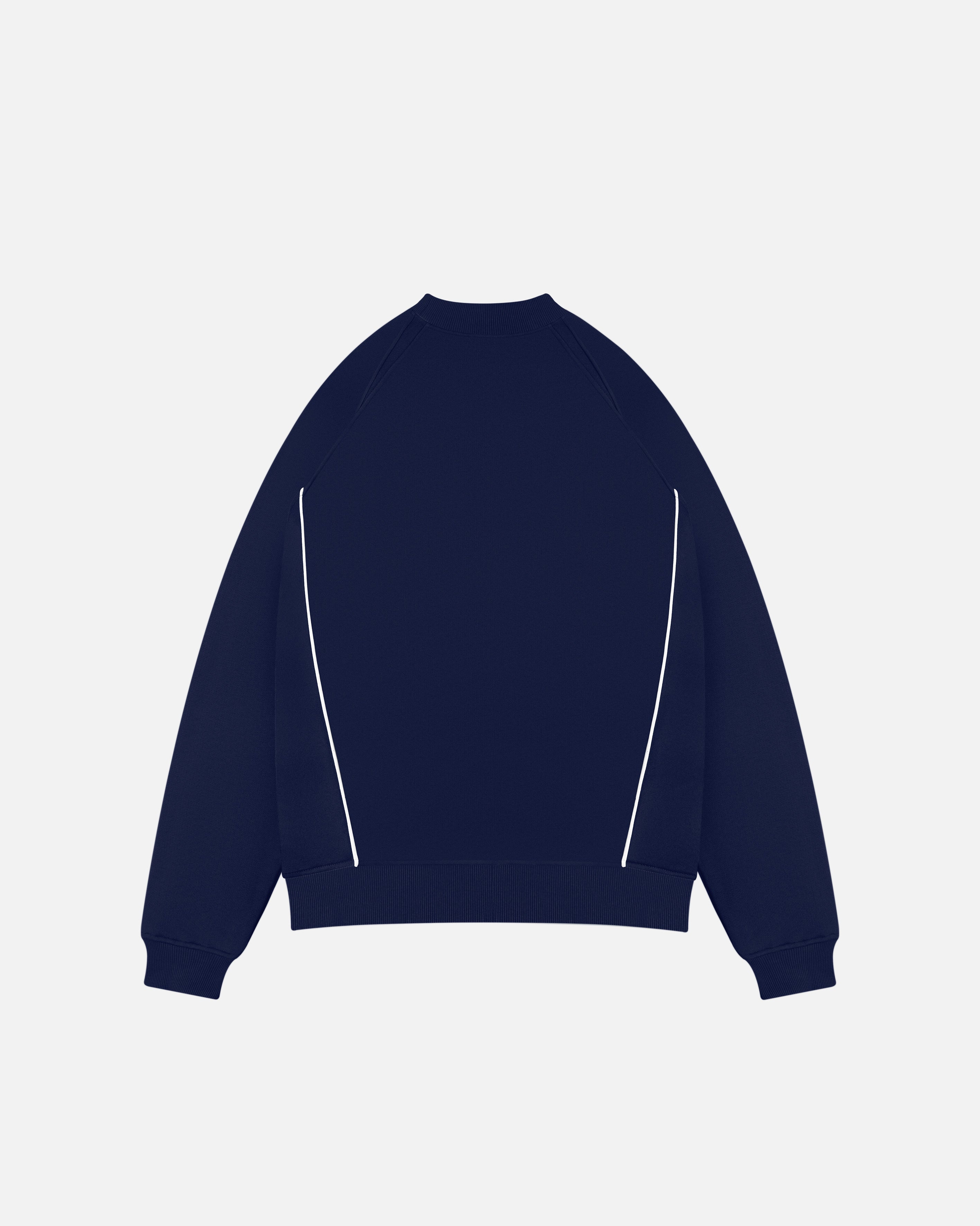 ART OF x Leeds United Navy Panelled Sweat | LUFC Football Merch