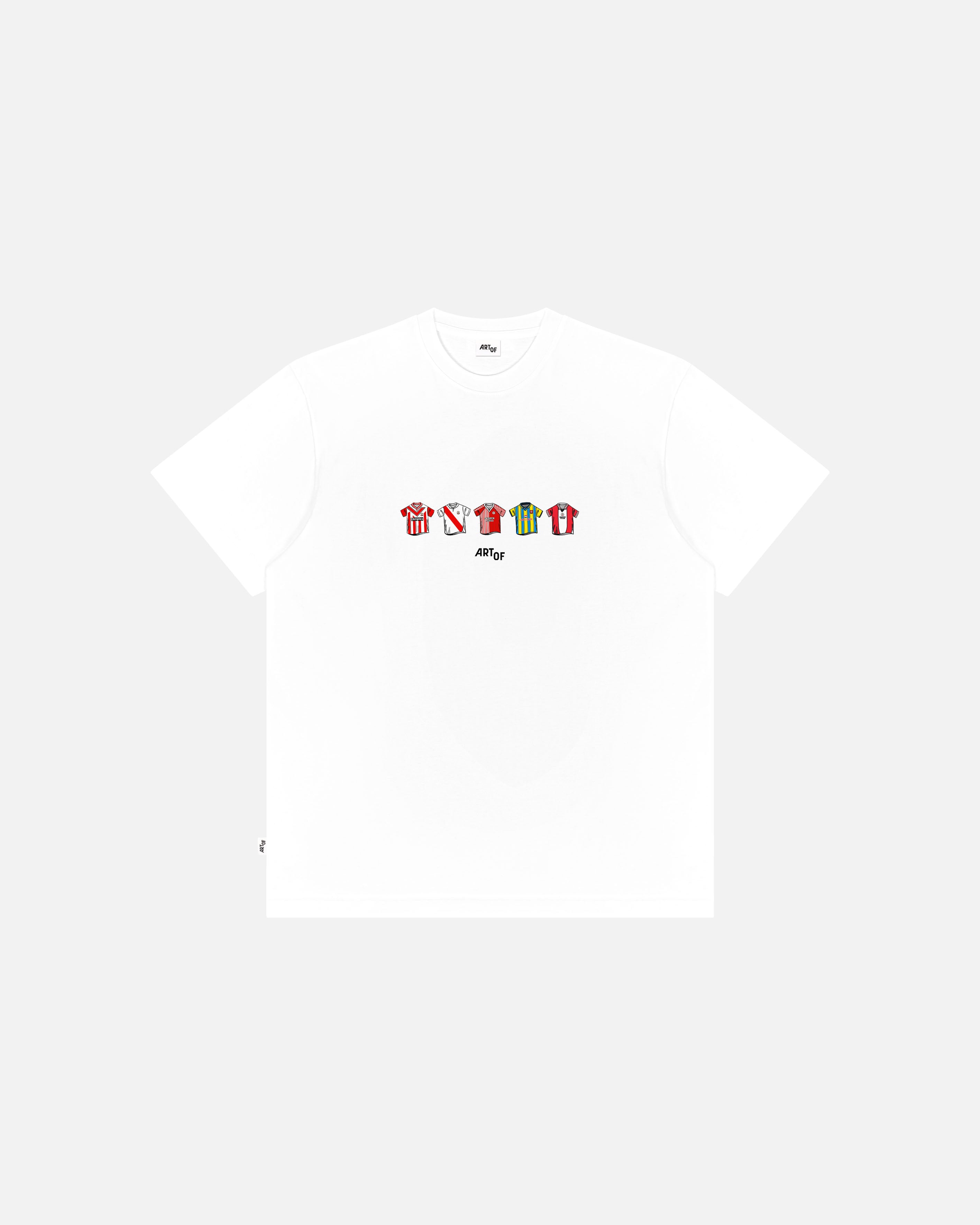 ART OF x Southampton Classics Tee | SFC White Graphic Football T-shirt