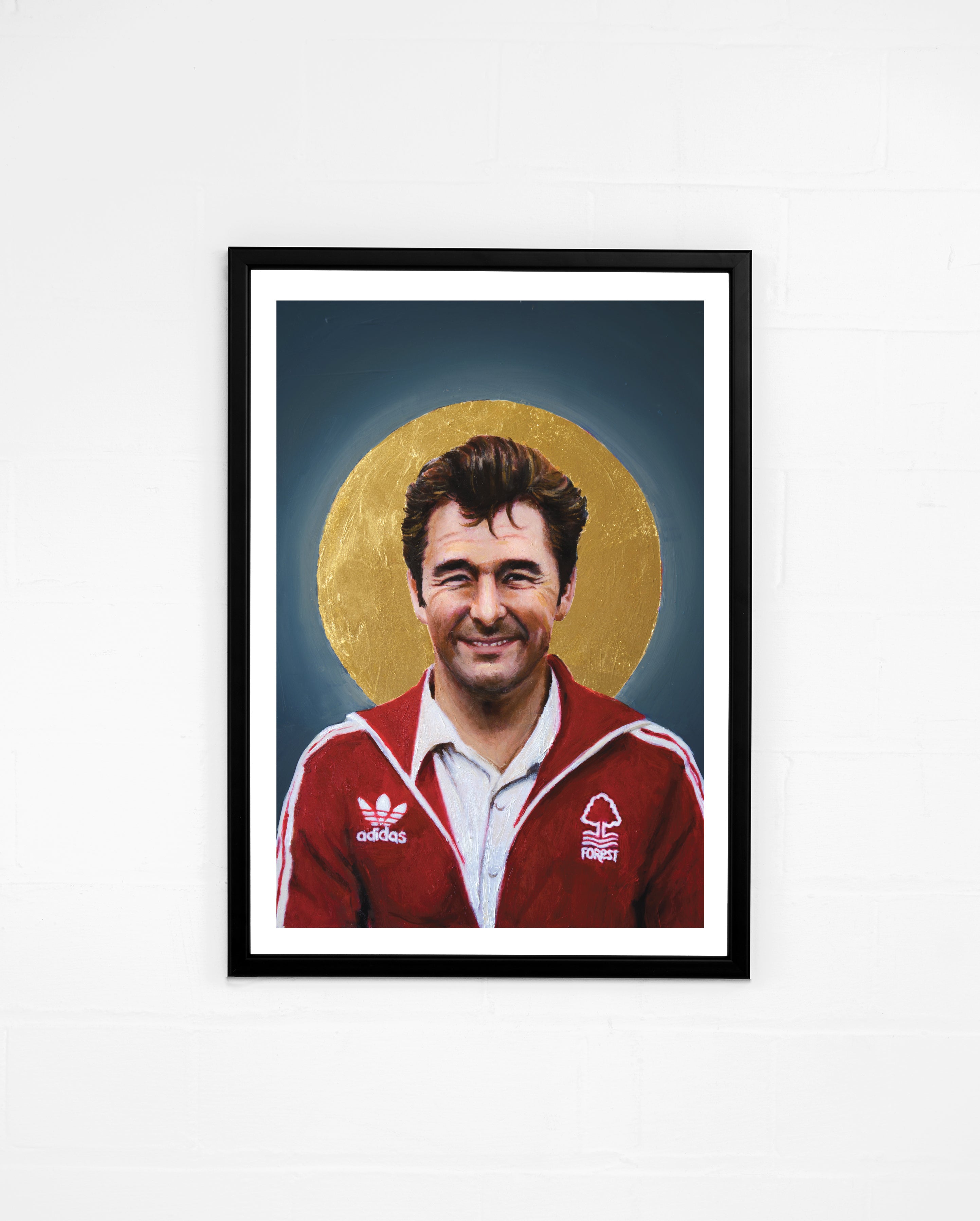 ART OF x Nottingham Forest Brian Clough Icon Print | NFFC Football Art