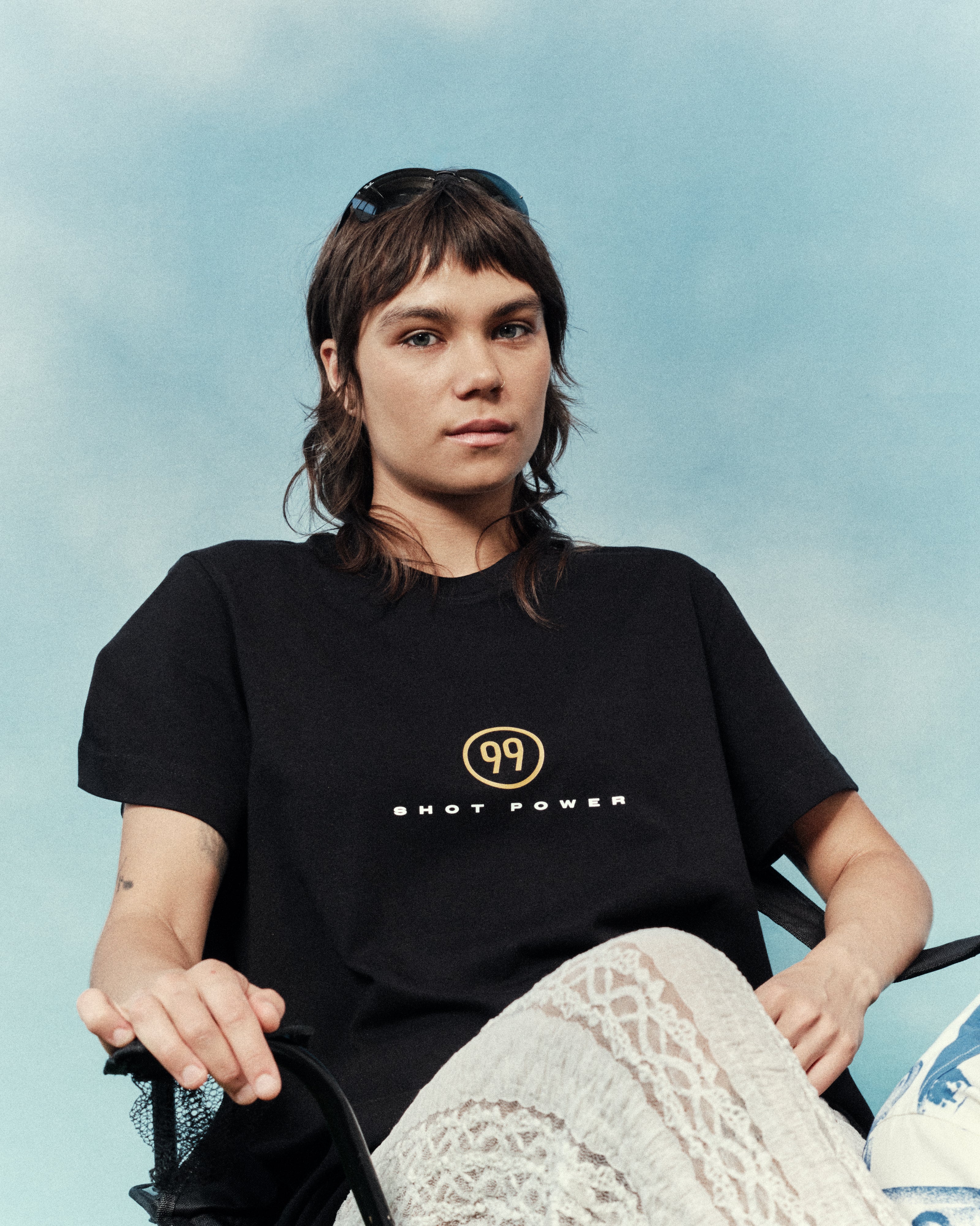 ART OF Inter Shot Power 99 Tee | Black Graphic Football T-shirt
