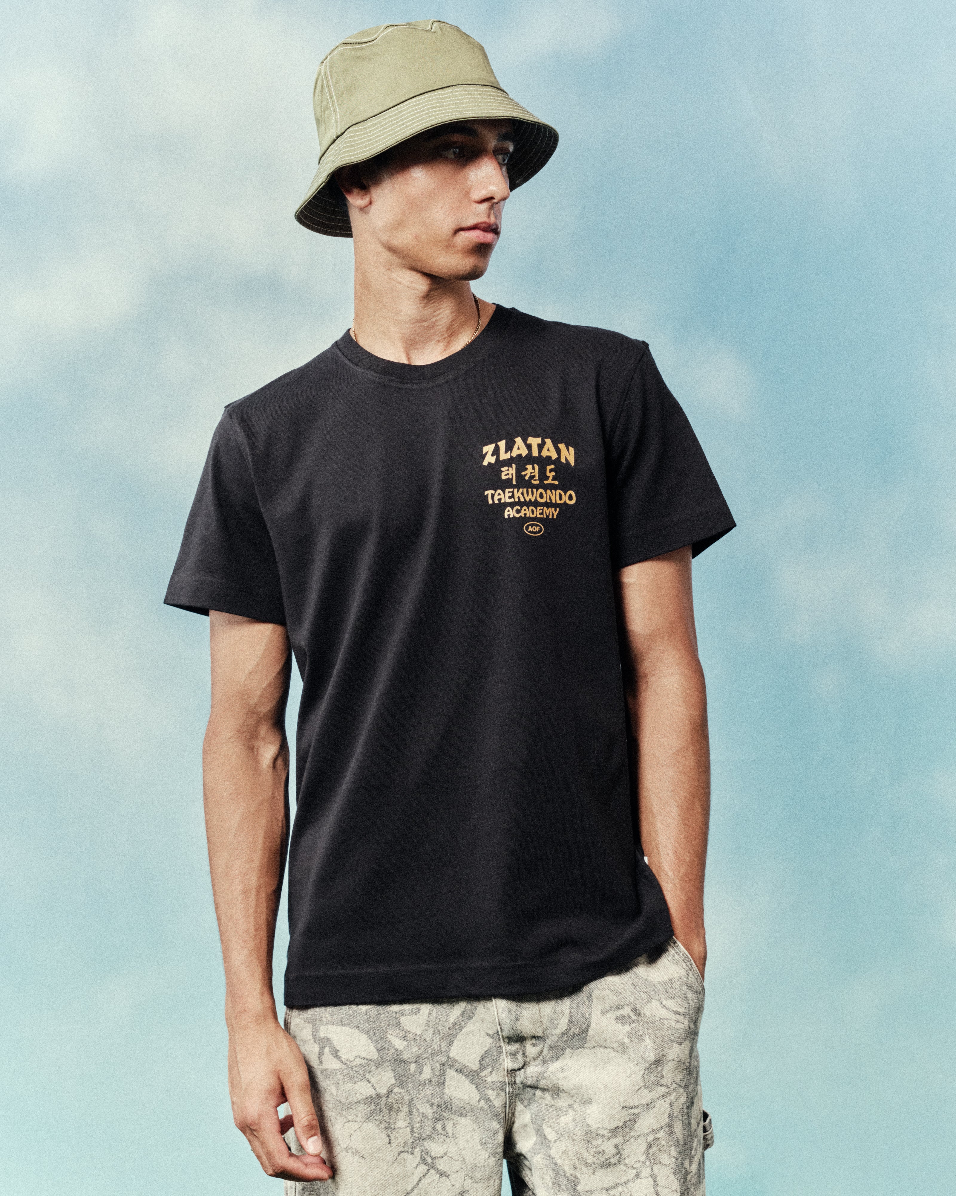 ART OF Zlatan Tee | MUFC Black Graphic Football T-shirt