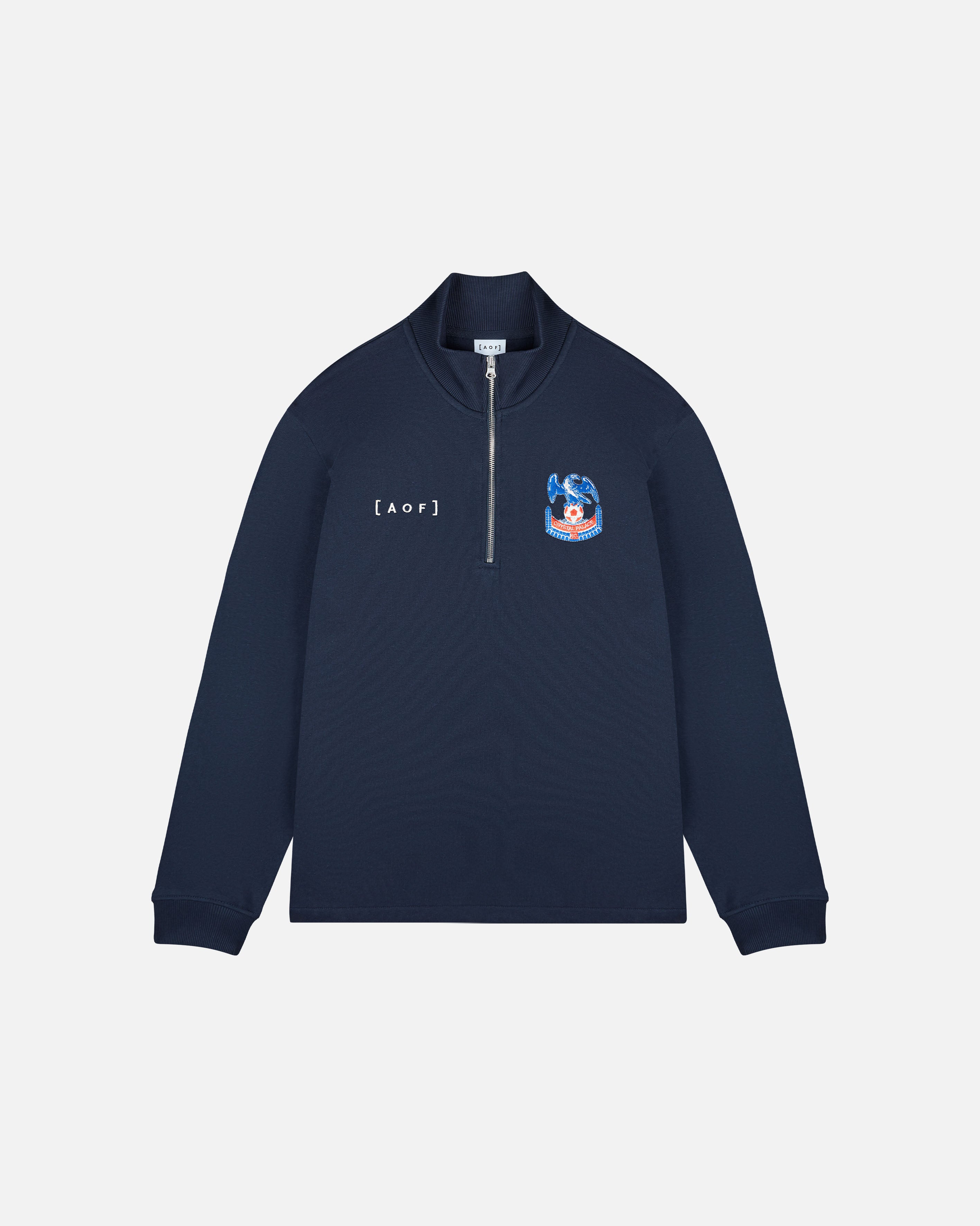 ART OF x Crystal Palace 90s Navy Quarter Zip Sweat | Football Merch