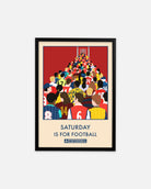 ART OF AFC Saturday Is For Football Framed Print | Wall Art