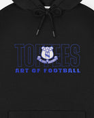 ART OF x Everton 90s Black Embroidered Hoodie | Shop Football