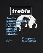 ART OF Treble European Tour Tee | MCFC Black Graphic Football T-shirt
