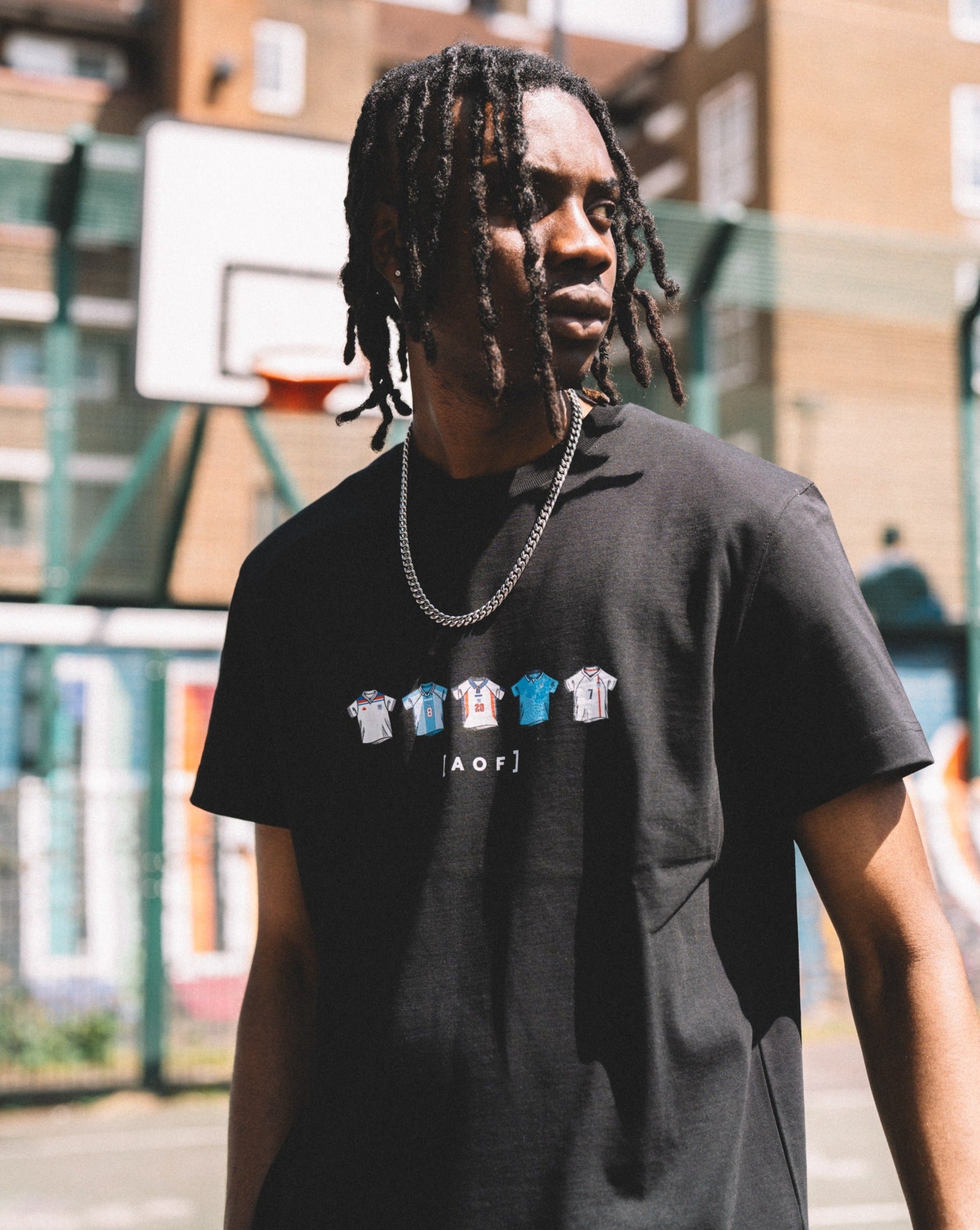 ART OF God Save The Classics Tee | England Black Football T-shirt