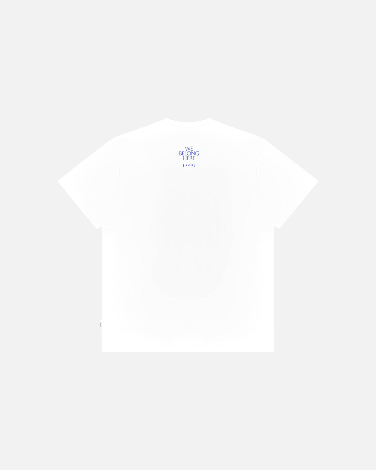 ART OF x FC Como We Belong Tee | White Graphic Football T-shirt