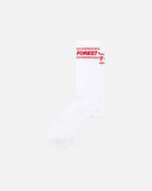 ART OF Nottingham Forest Scarf Socks | NFFC White Football Accessories