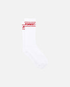 ART OF Nottingham Forest Scarf Socks | NFFC White Football Accessories