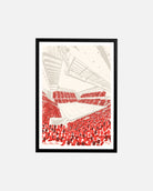 ART OF LFC 12th Man Framed Print | Football Wall Art
