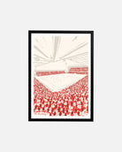 ART OF x Nottingham Forest 12th Man Framed Football Print | NFFC Art