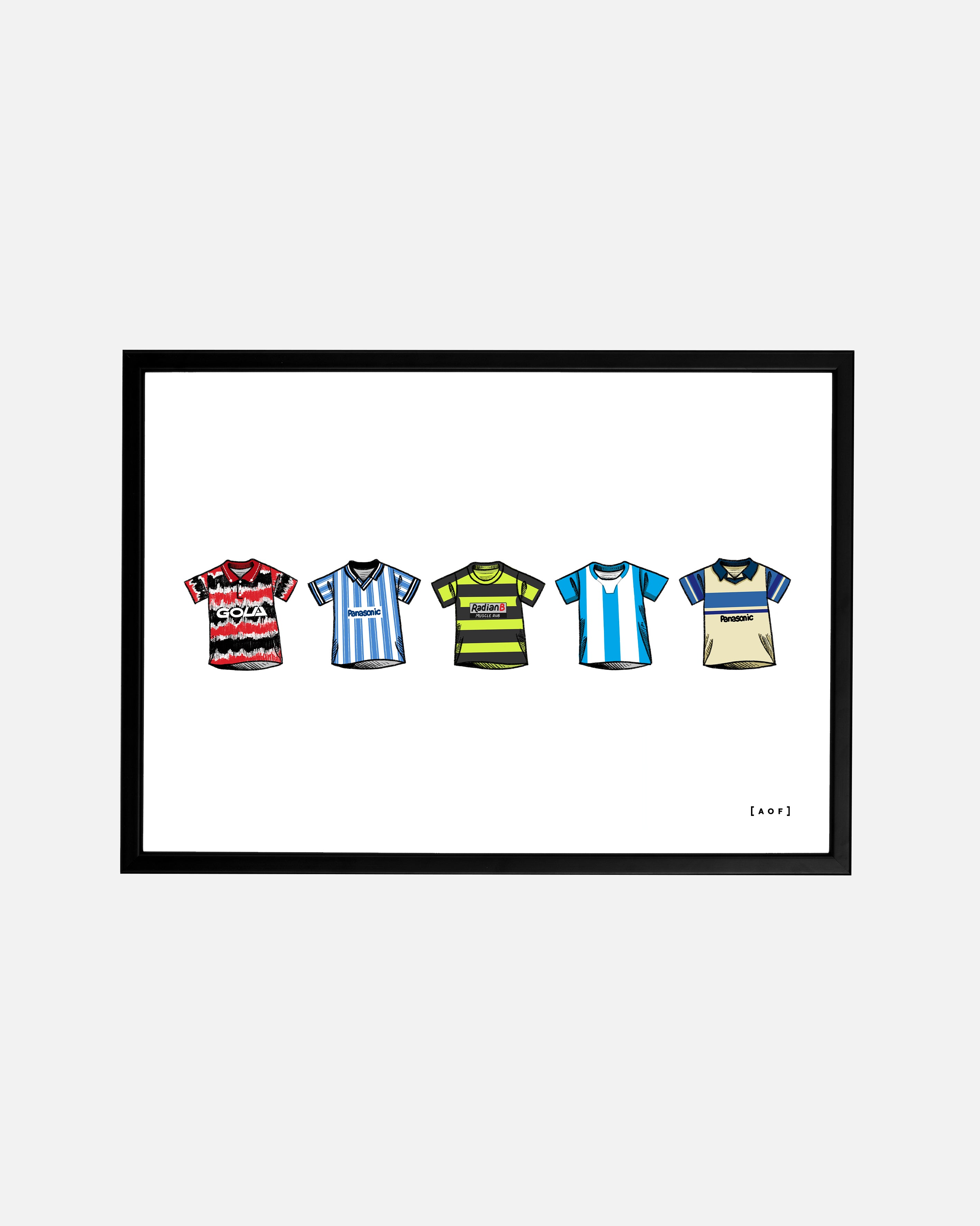 ART OF Huddersfield Classics Framed Print | HTFC Football Wall Art