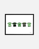 ART OF Bhoys Classics Framed Print | Celtic Football Wall Art