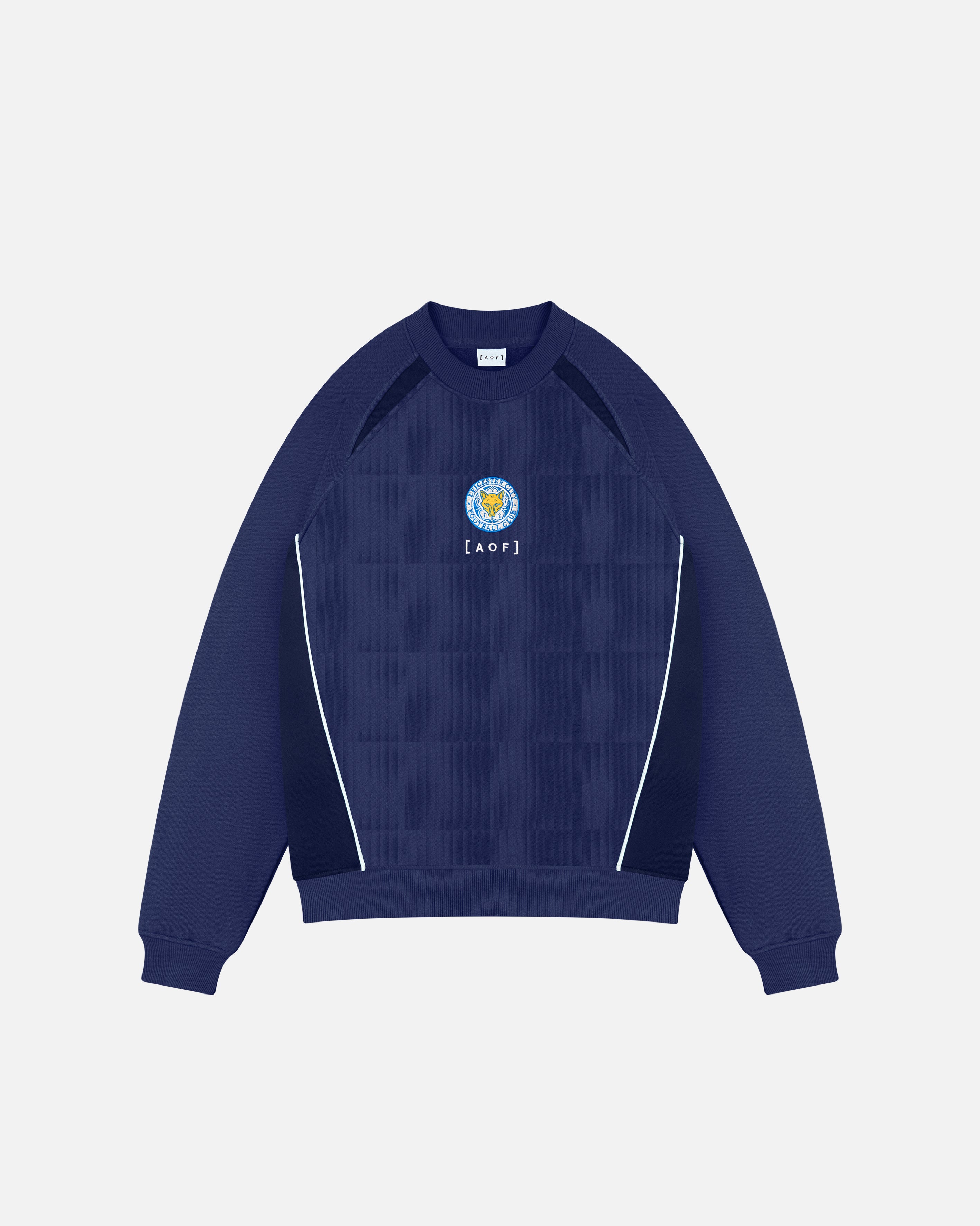 ART OF x Leicester City Blue Panelled Sweat | LCFC Football Merch