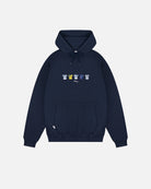ART OF x THFC Embroidered Classics Navy Hoodie | Spurs Football Sweat
