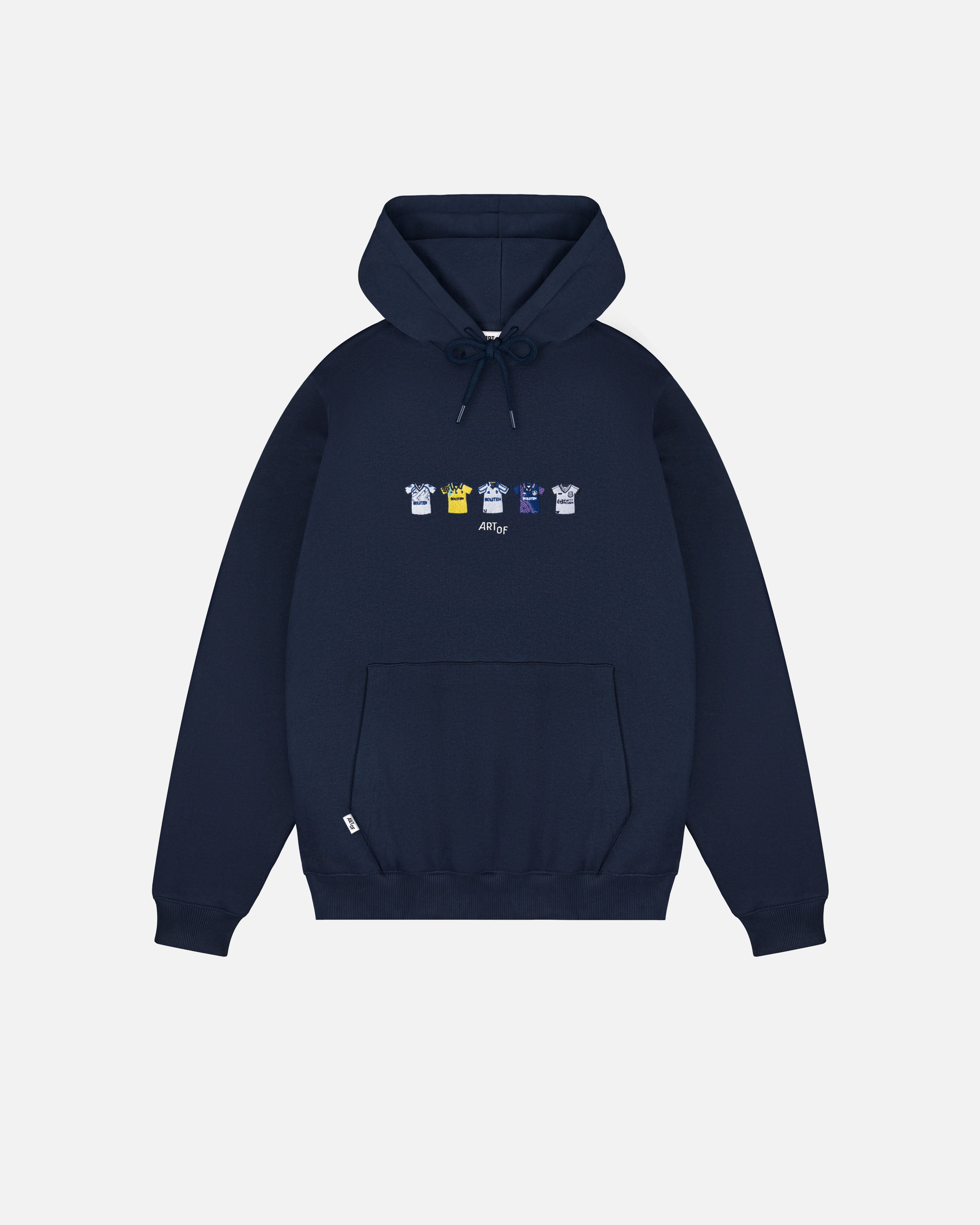 ART OF x THFC Embroidered Classics Navy Hoodie | Spurs Football Sweat
