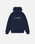 ART OF x Everton Classics Hoodie | EFC Navy Embroidered Football Sweat