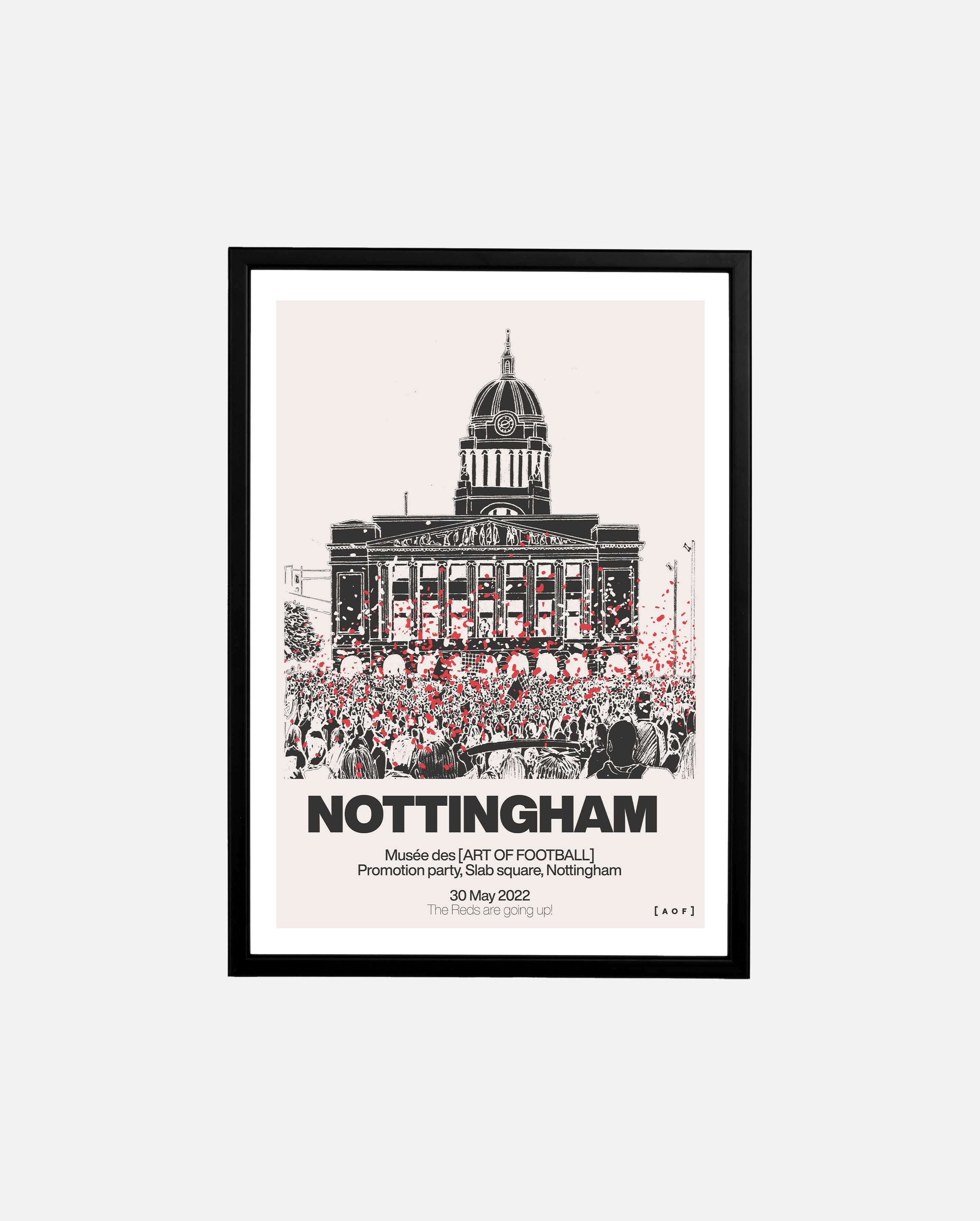 ART OF x Forest Nottingham Framed Print | NFFC Football Wall Art