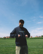 AOF Oxford United Embroidered Classics | Navy Sweat | Art of Football