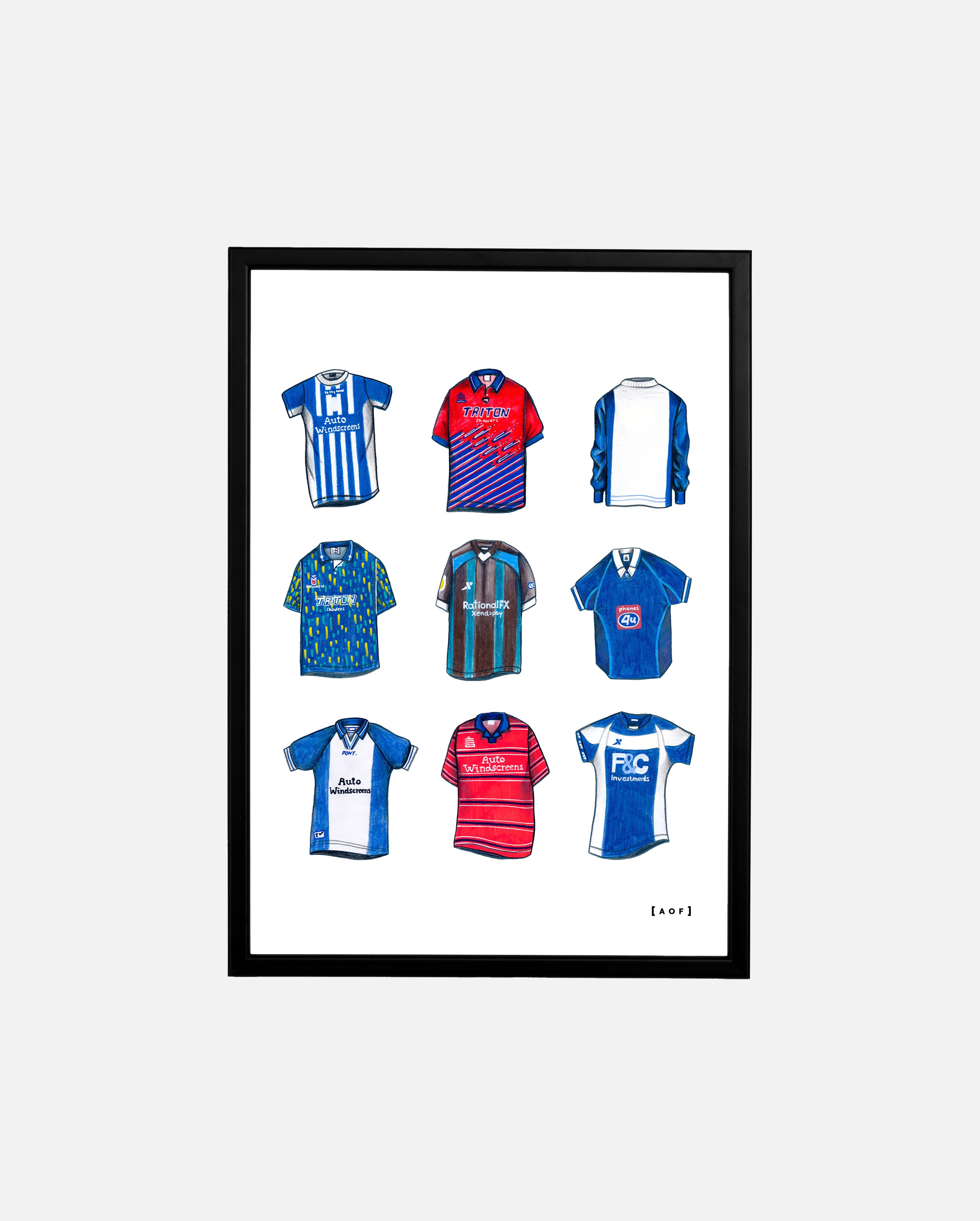 ART OF Birmingham Classics Framed Print | BCFC Football Wall Art