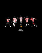 ART OF Sheffield United Icons Tee | Black Graphic Football T-shirt