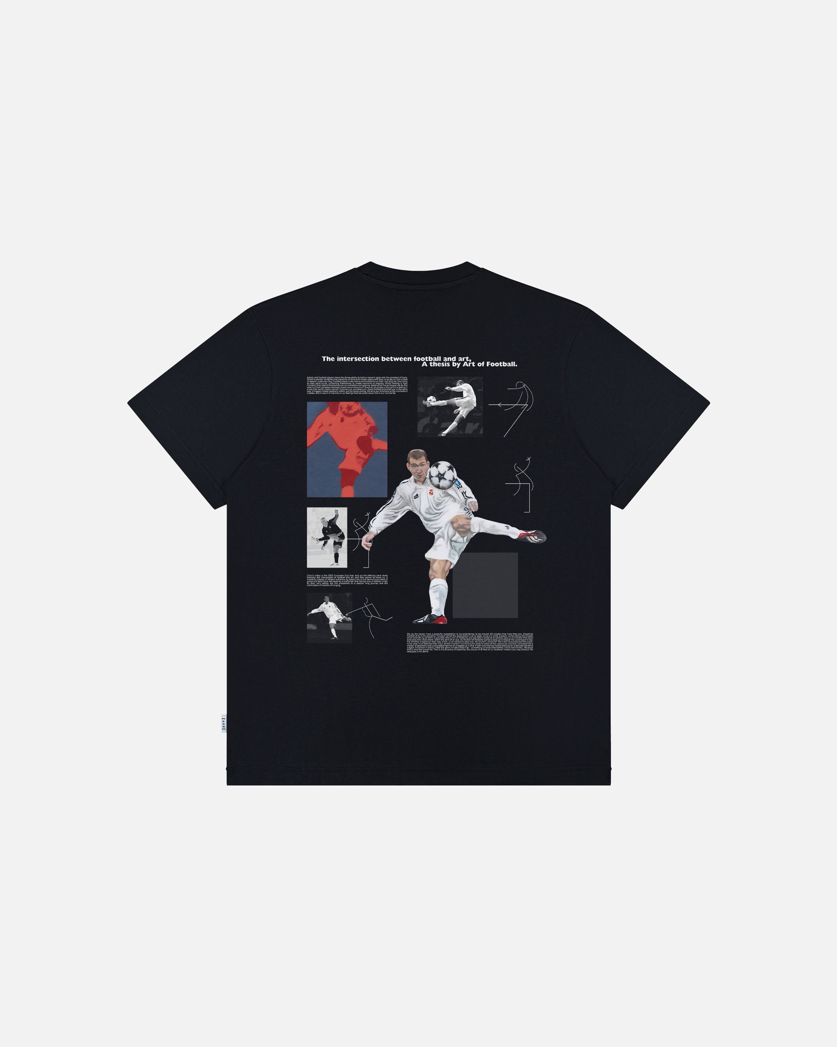 ART OF The Art Of Football Tee | Black Graphic Football T-shirt
