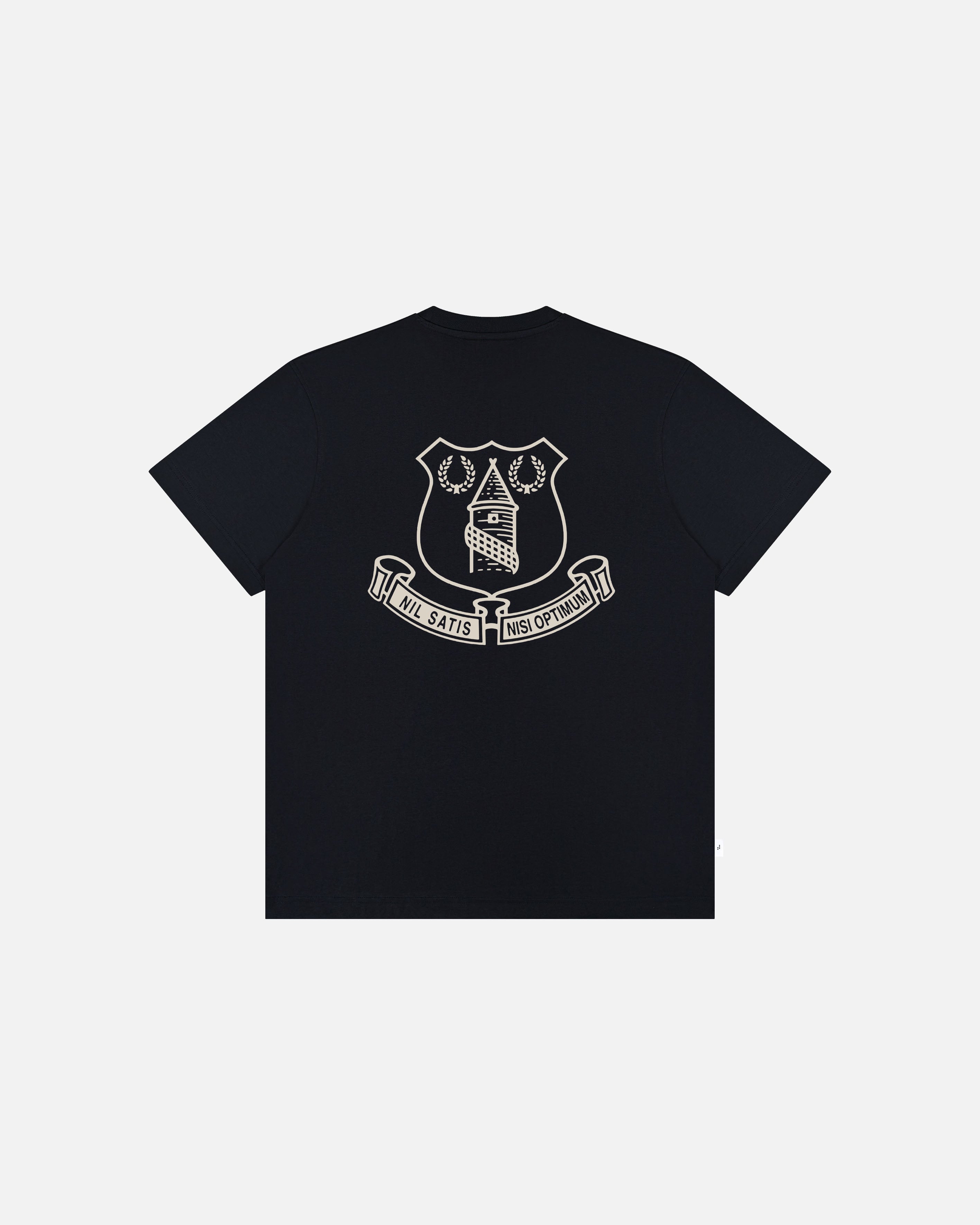 ART OF x Everton Crest Tee | EFC White Graphic Football T-shirt