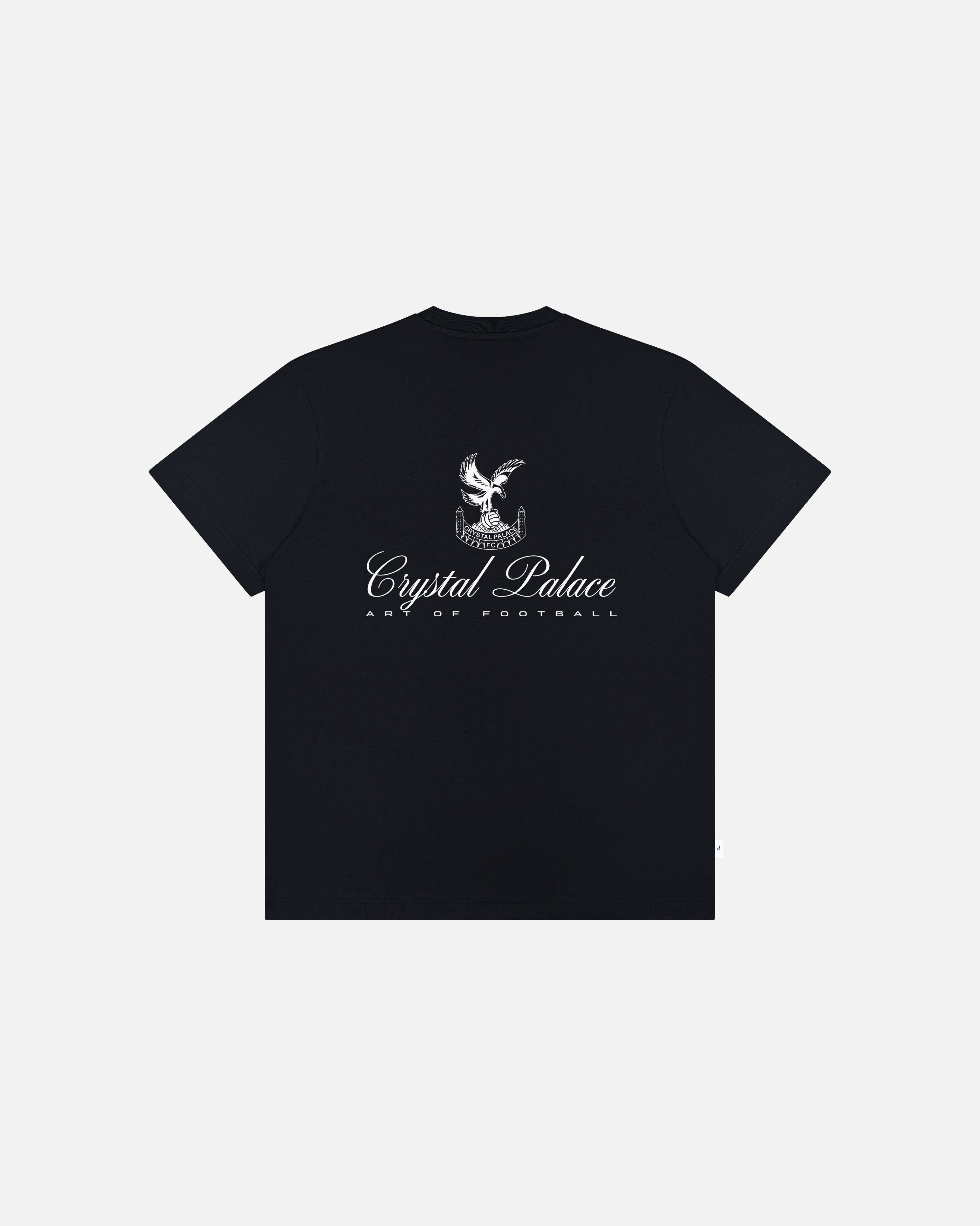 ART OF x Crystal Palace Heritage Tee | CPFC Black Football T-shirt