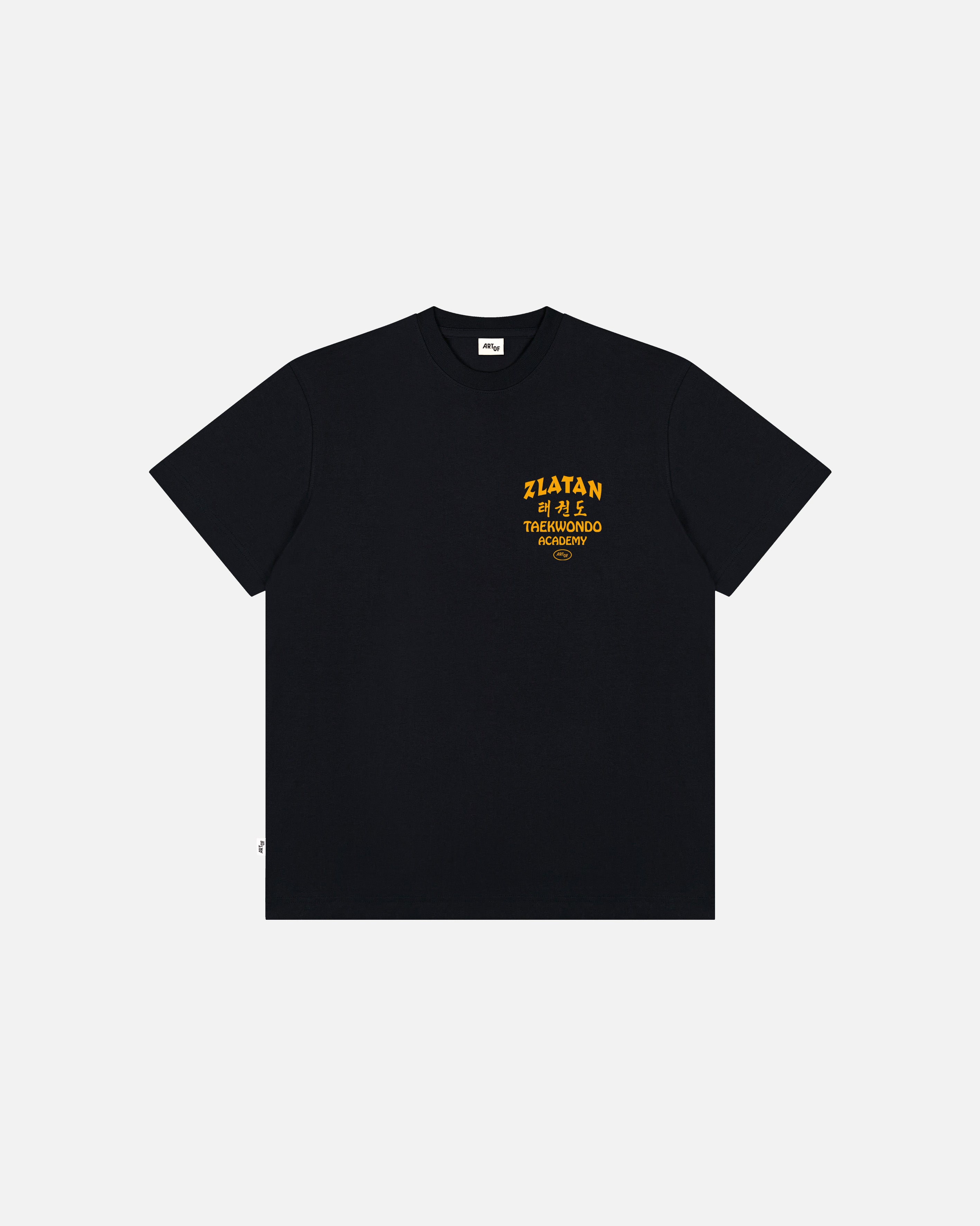 ART OF Zlatan Tee | MUFC Black Graphic Football T-shirt