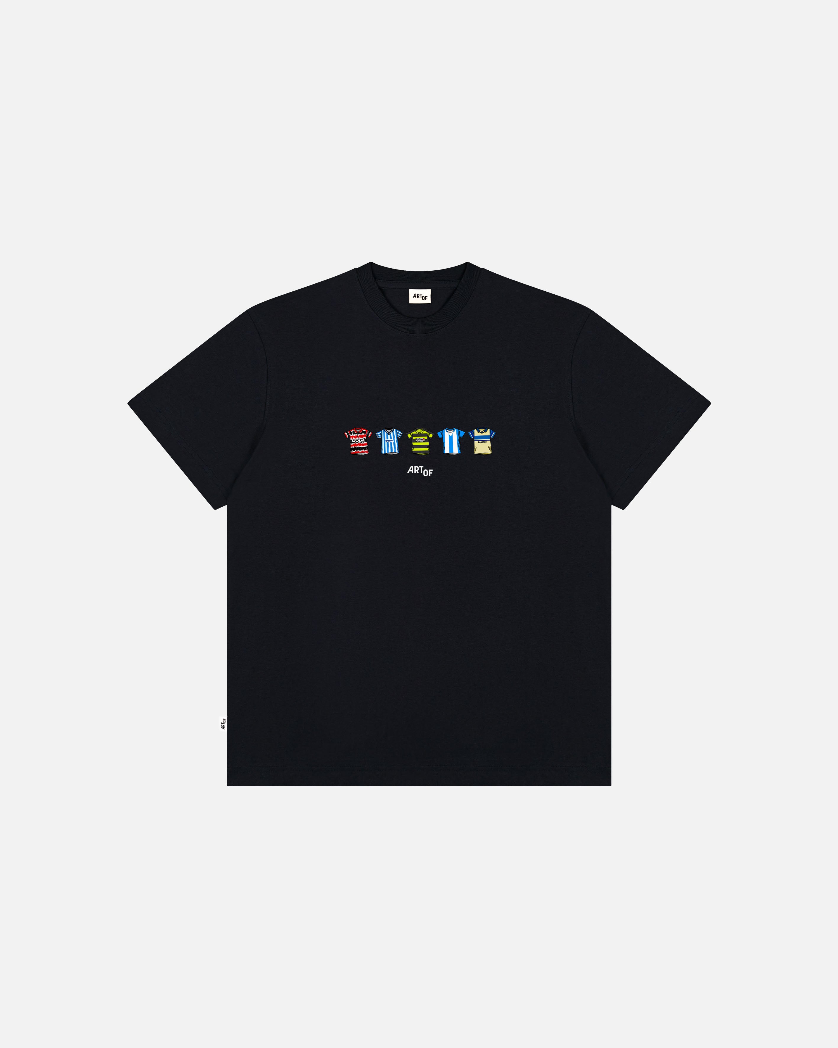 ART OF Huddersfield Classics Tee | HTFC Black Graphic Football T-shirt