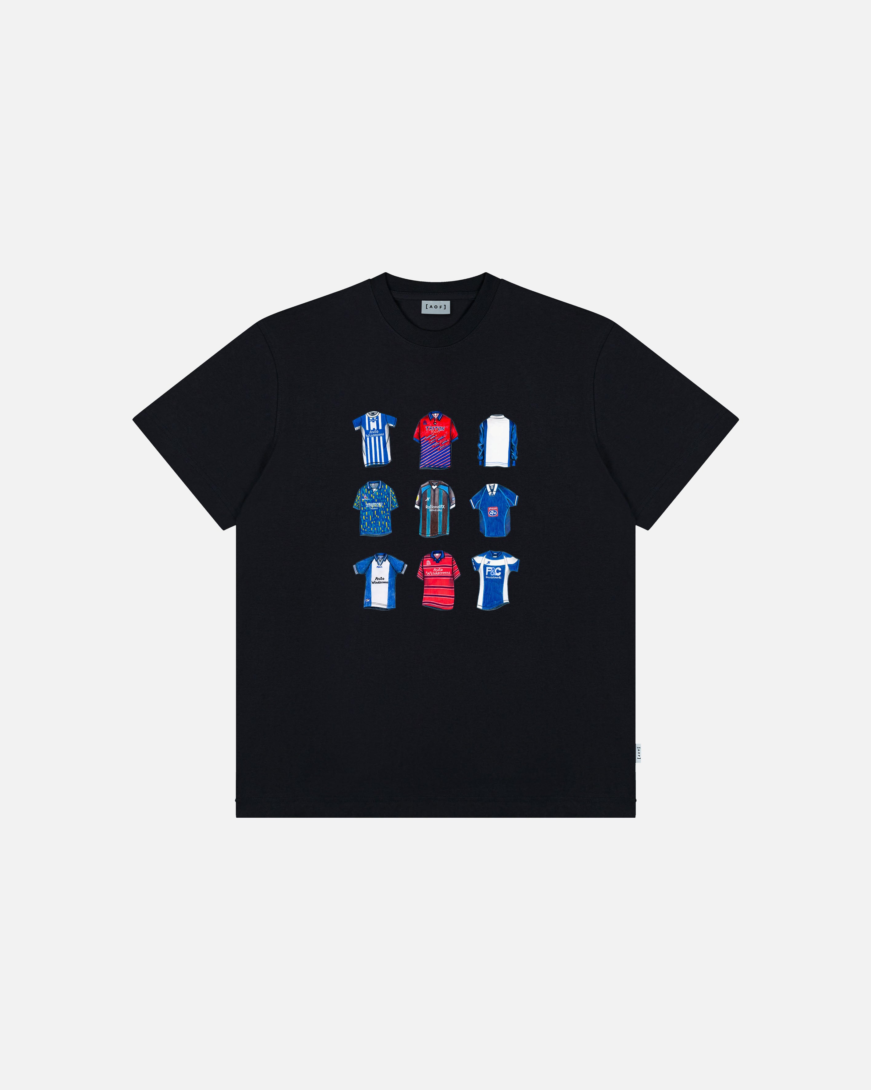 ART OF x Birmingham Classics Tee | Black Graphic Football T-shirt