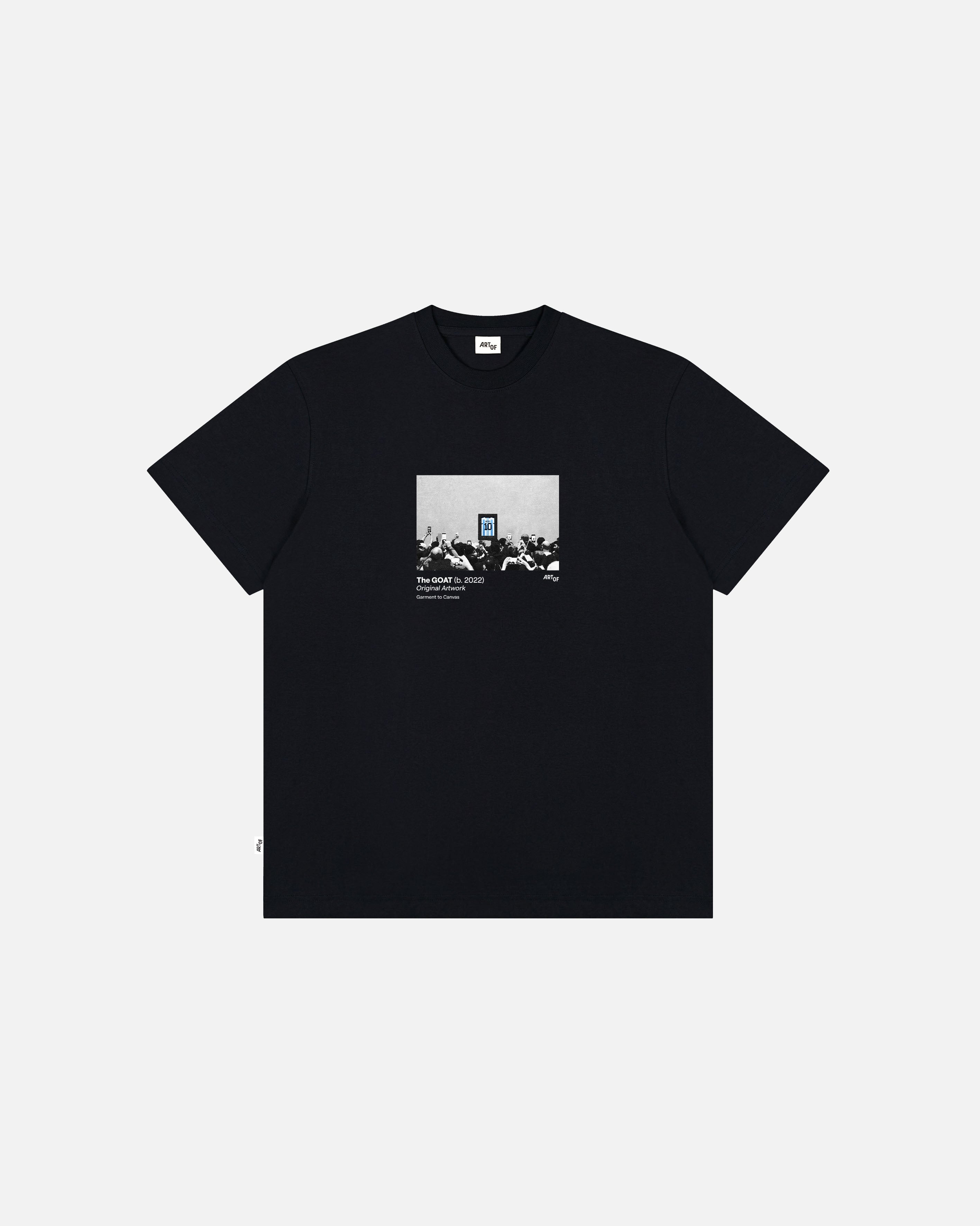 ART OF All Eyes On Me Tee | AC Milan Black Graphic Football T-shirt