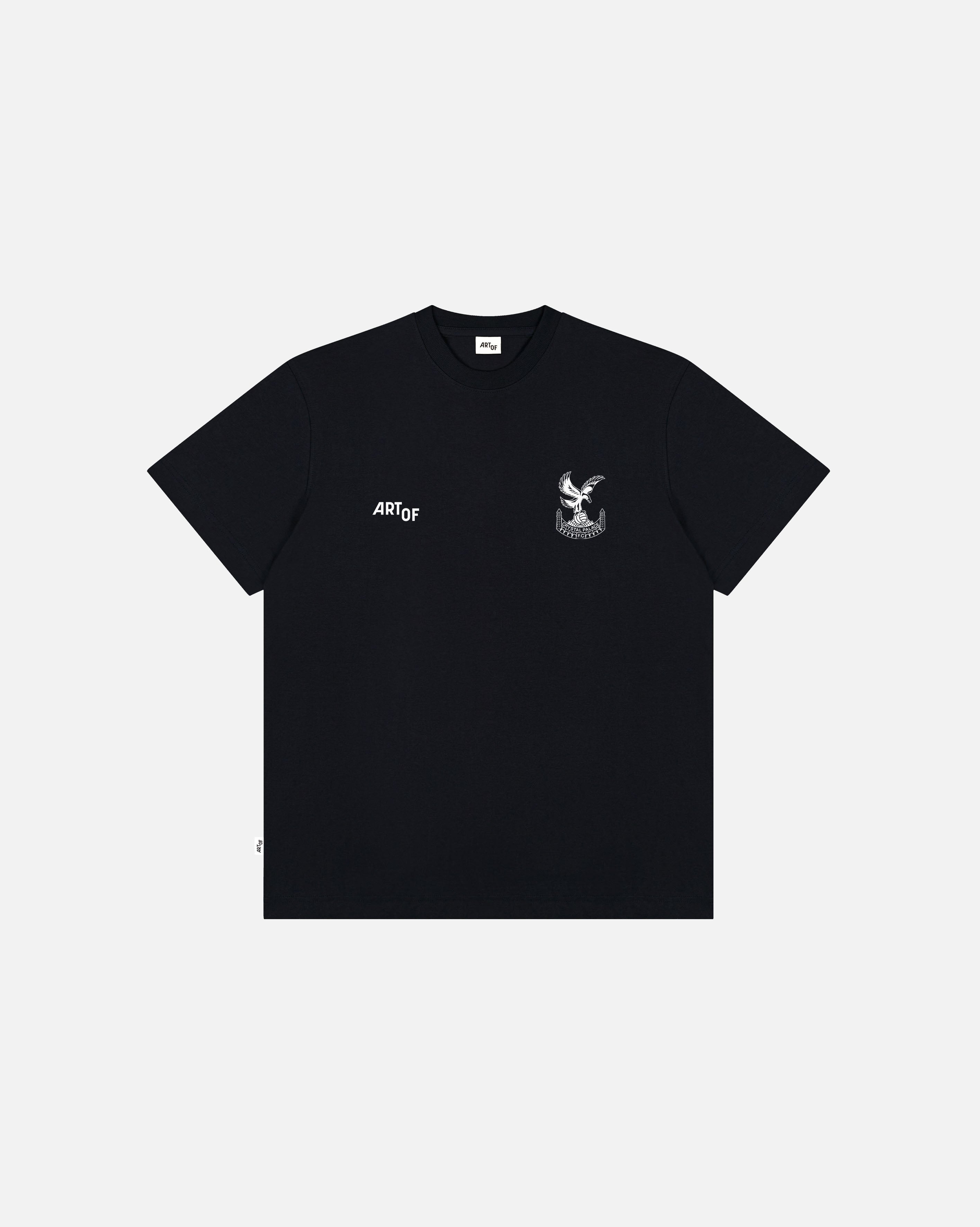 ART OF x Crystal Palace Heritage Tee | CPFC Black Football T-shirt