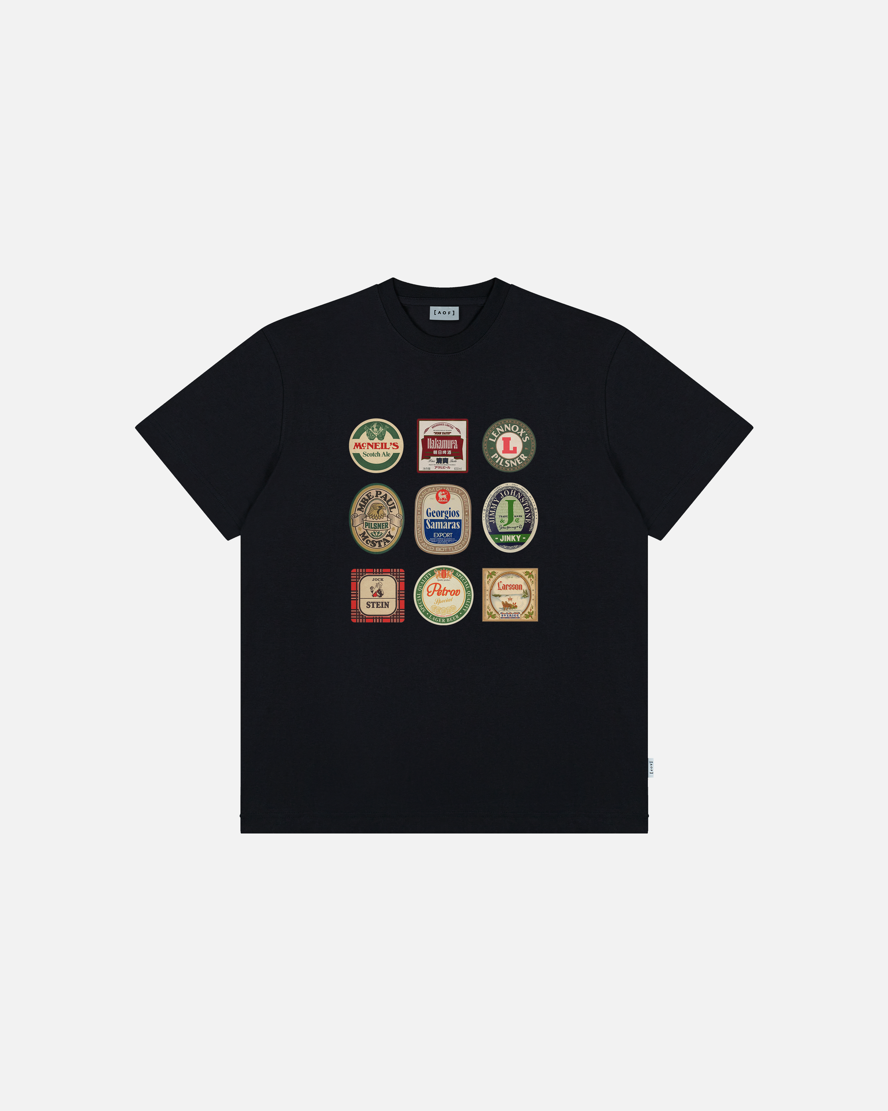 ART OF Parkhead Brewery Tee | Celtic Black Graphic Football T-shirt