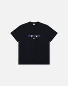 ART OF Scotland Printed Classics Tee | Black Graphic Football T-shirt