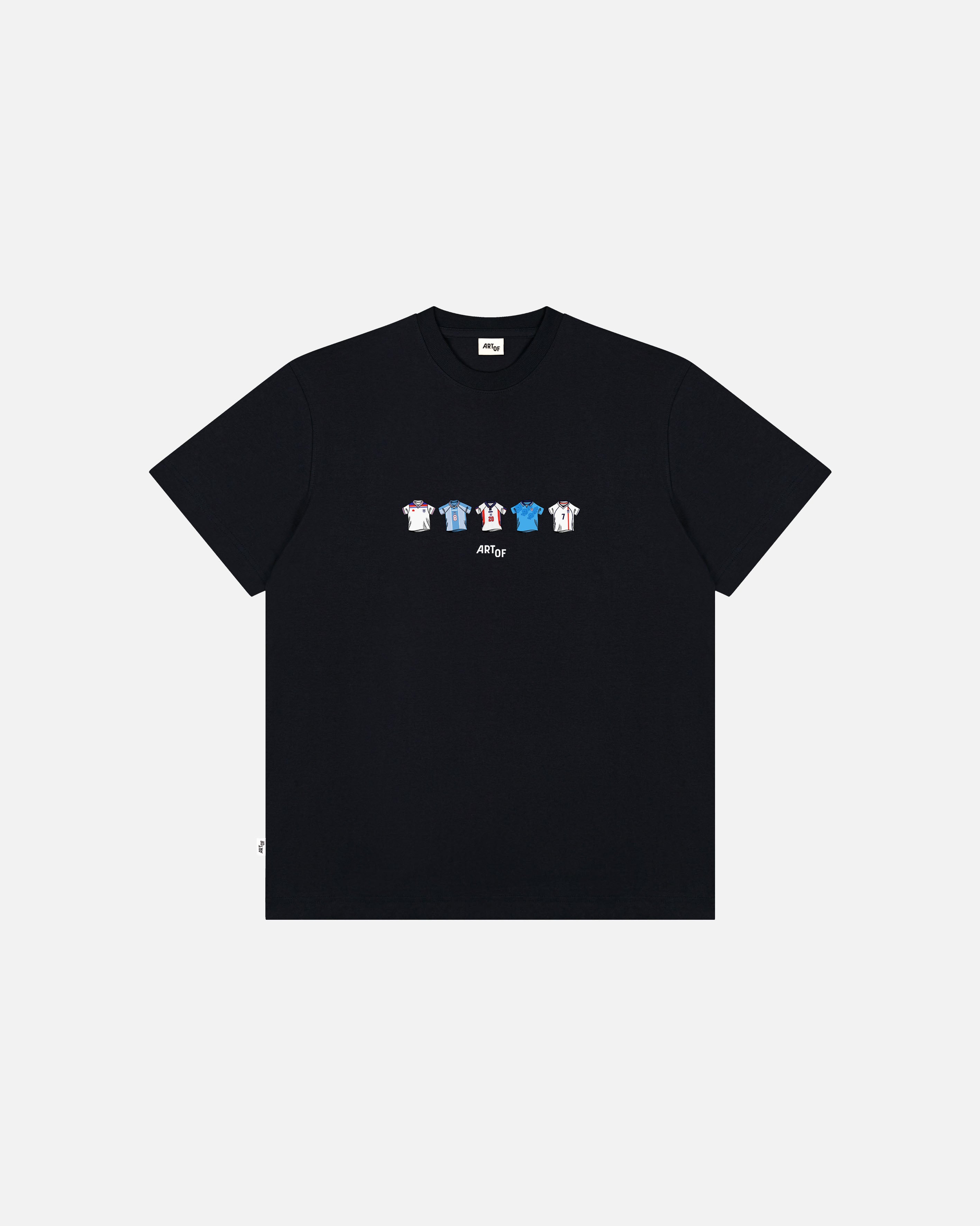 ART OF God Save The Classics Tee | England Black Football T-shirt