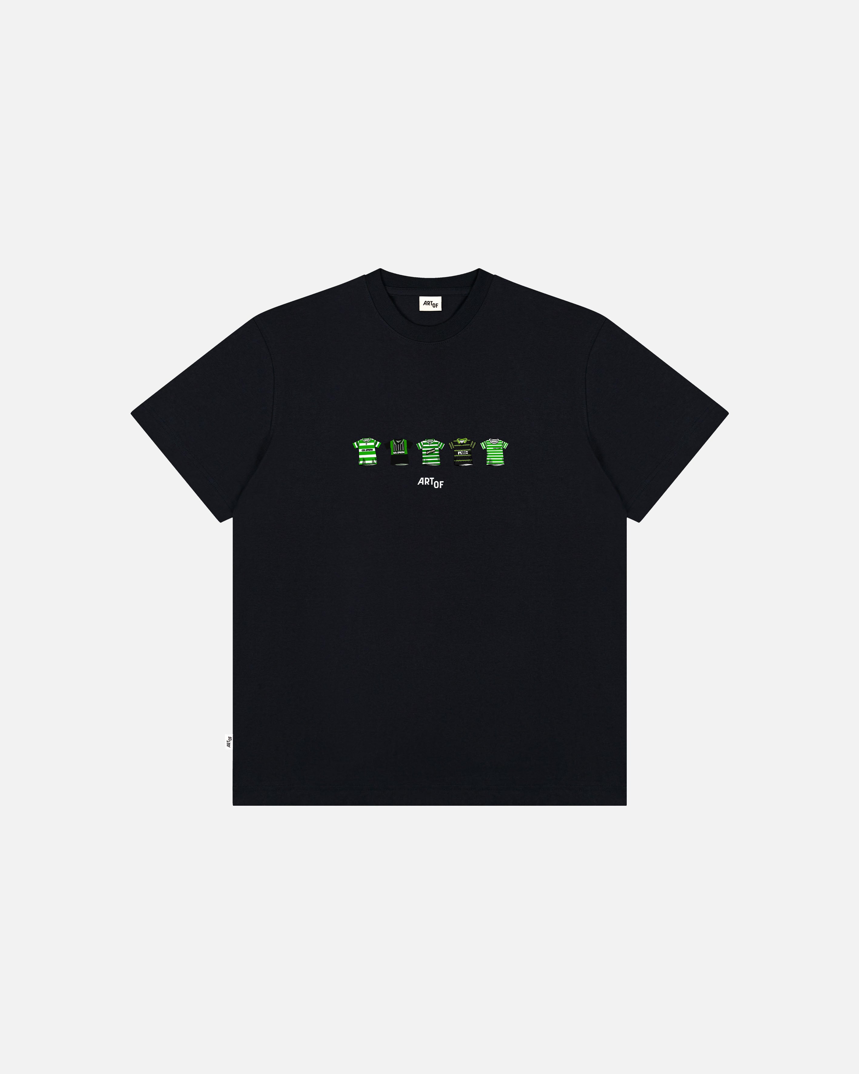 ART OF Bhoys Classics Tee | Celtic Black Graphic Football T-shirt