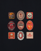 ART OF Red Wall Brewery Tee | Wales Black Graphic Football T-shirt