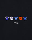 ART OF Ipswich Town Classics Tee | ITFC Black Graphic Football T-shirt