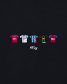 ART OF AVFC Classics Tee | Aston Villa Black Graphic Football T-shirt