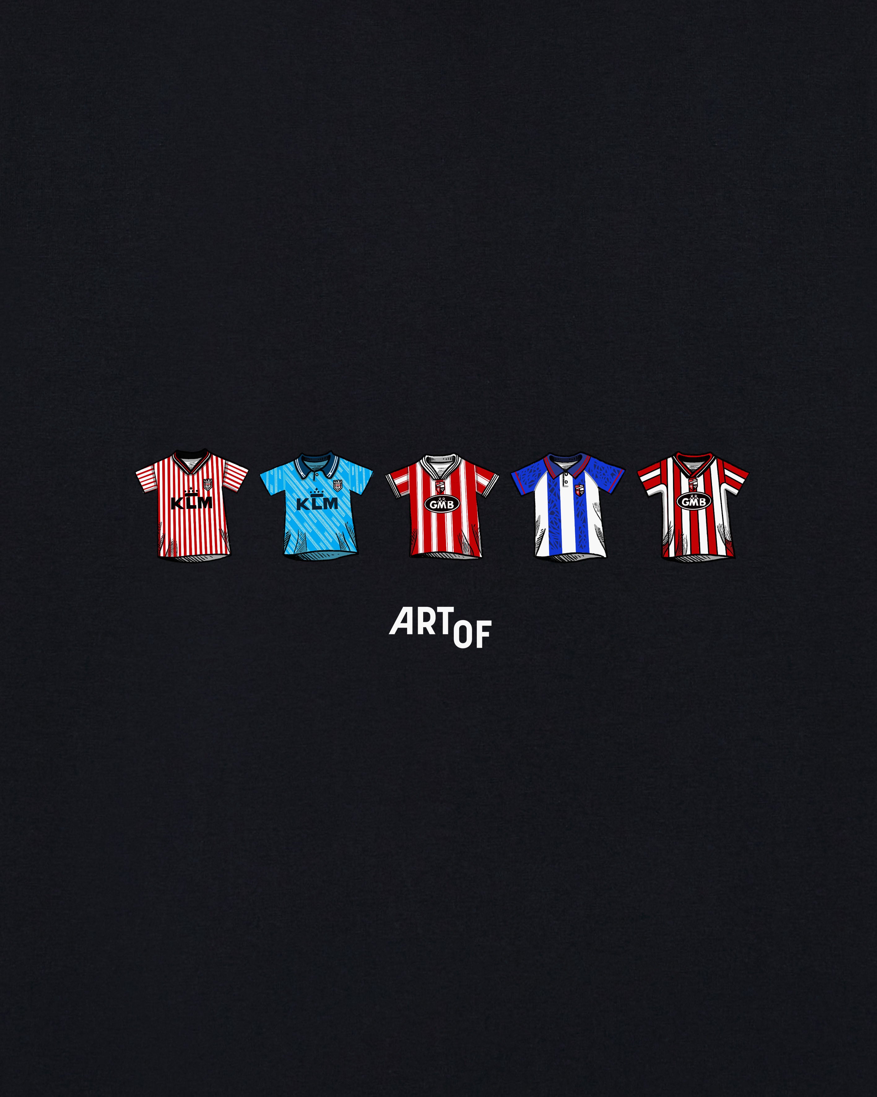 ART OF x Brentford Classics Tee | BFC Black Graphic Football T-shirt