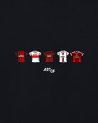 ART OF AC Classics Tee | Black Graphic Italian Football T-shirt