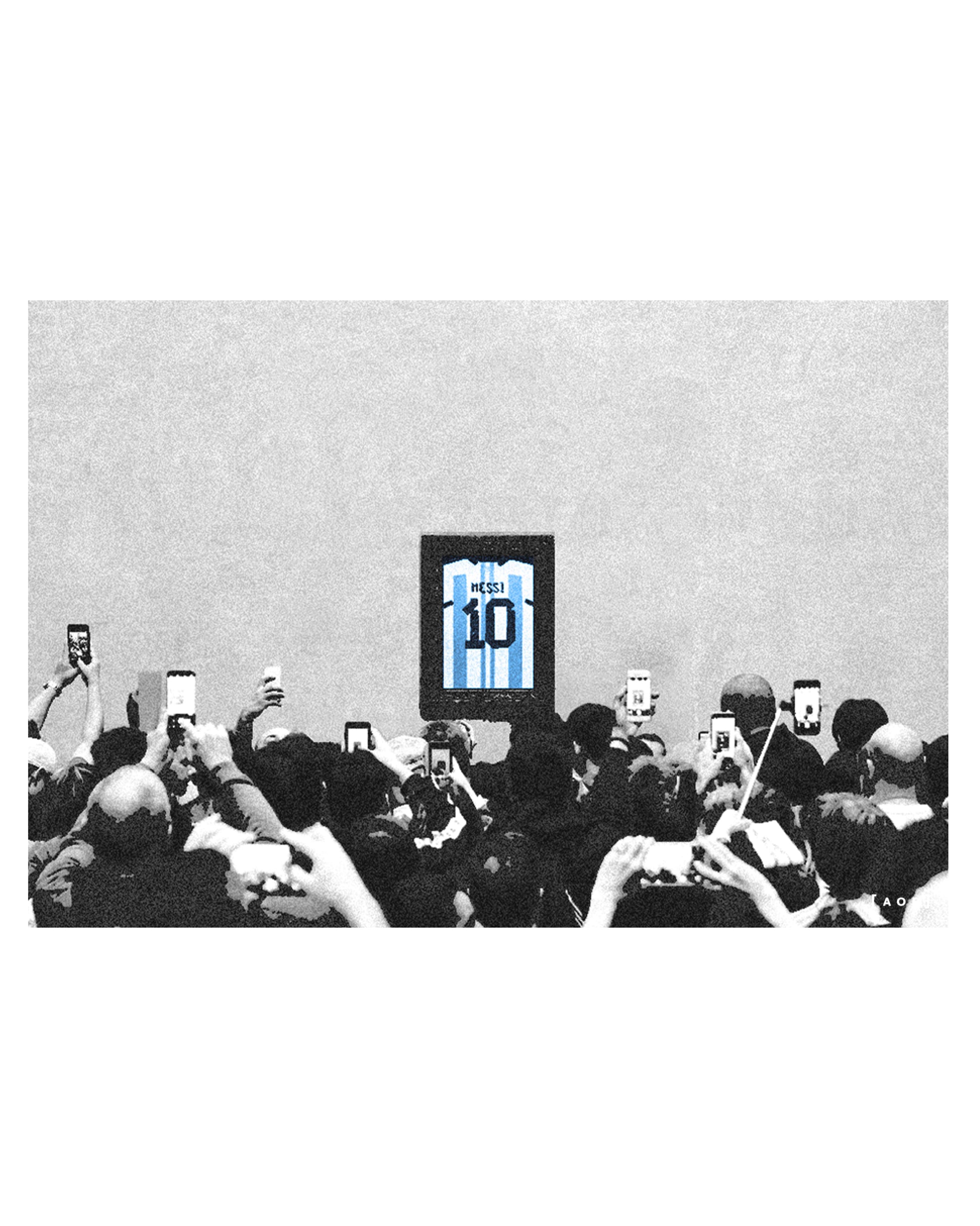 ART OF All Eyes On Me Framed Print | Argentina Football Wall Art