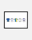 ART OF x Leeds United Classics Framed Print | LUFC Football Art