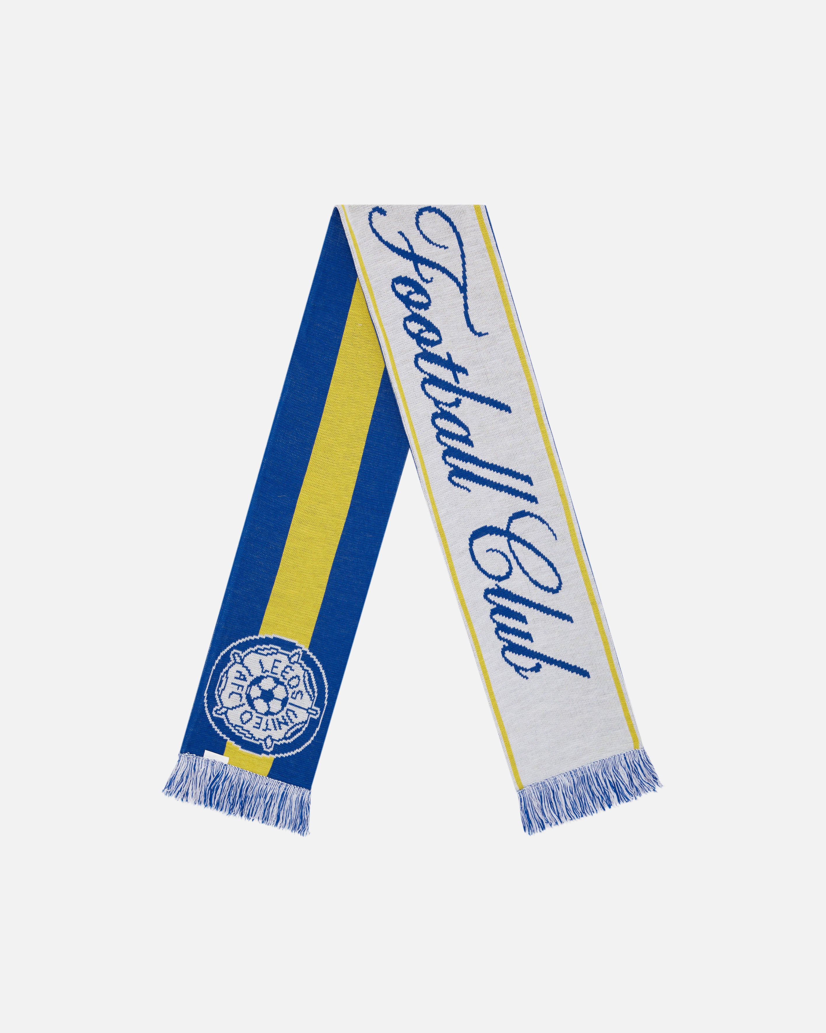 ART OF x Leeds Heritage Scarf | LUFC Knitted Football Accessories