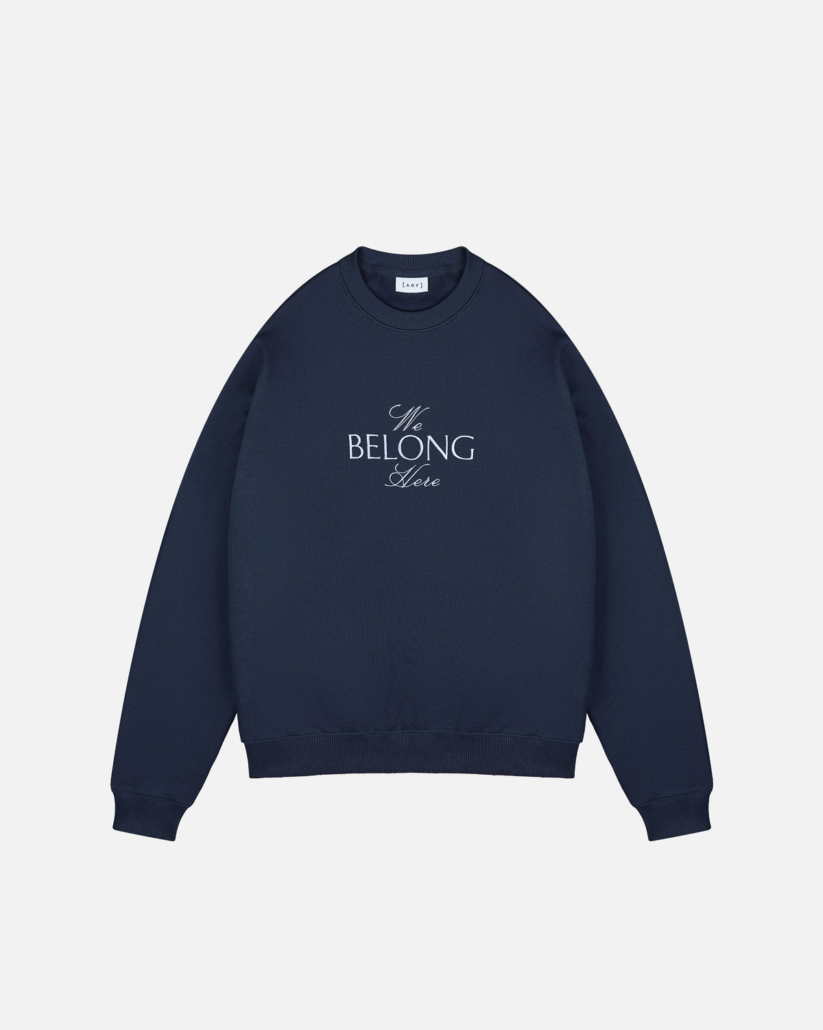 ART OF x FC Como We Belong Sweat | Navy Football Jumper