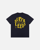 ART OF x Leeds Super Leeds Tee | LUFC Navy Graphic Football T-shirt